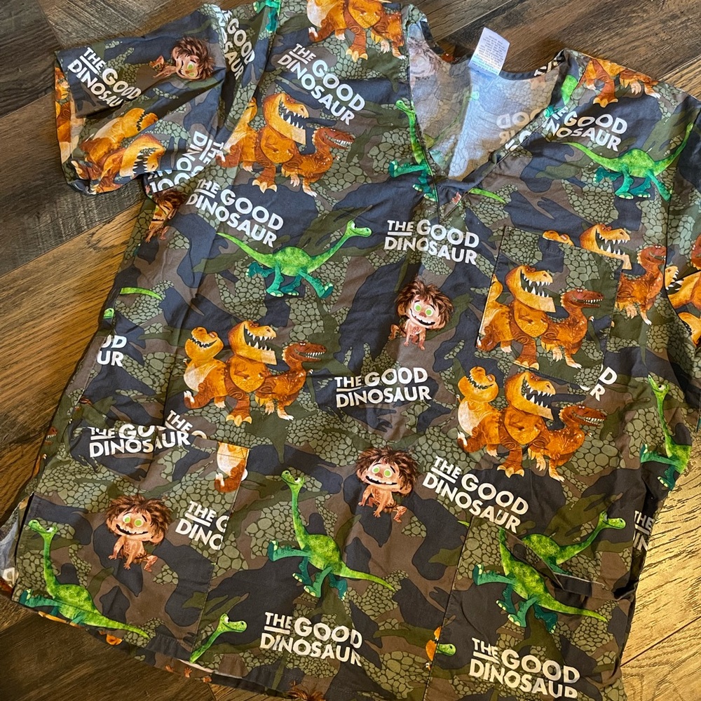 Large Disney scrub tops